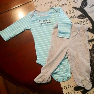 Carter's Mommy Loves Me Outfit 3M